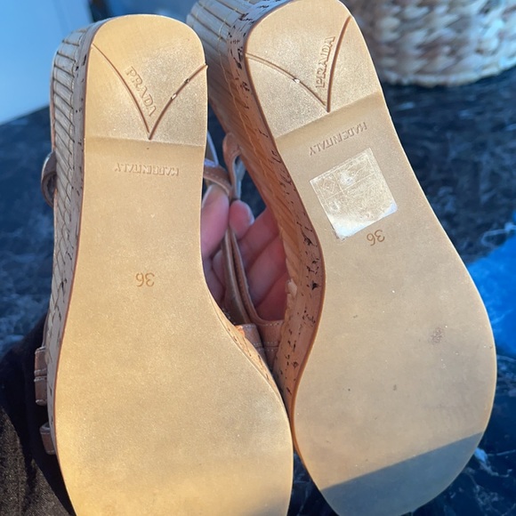 Prada wedge heel size 6 - Picture 4 of 5